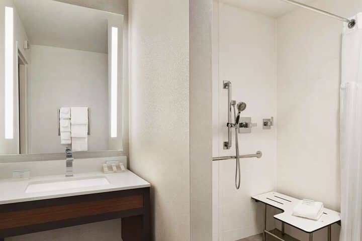 Bathroom shower